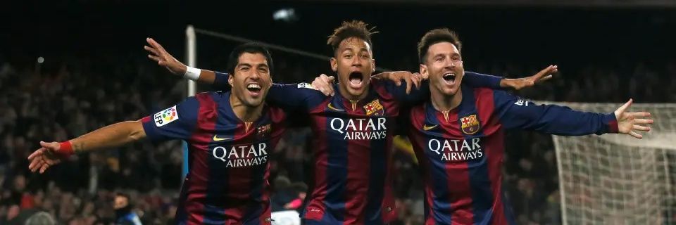 The Barca Lad's banner