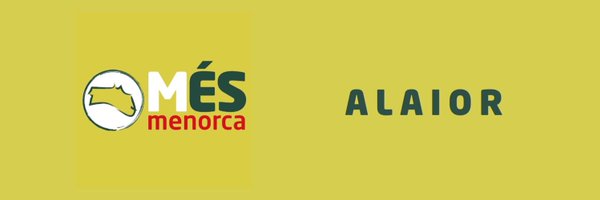 Més per Menorca - Alaior Profile Banner