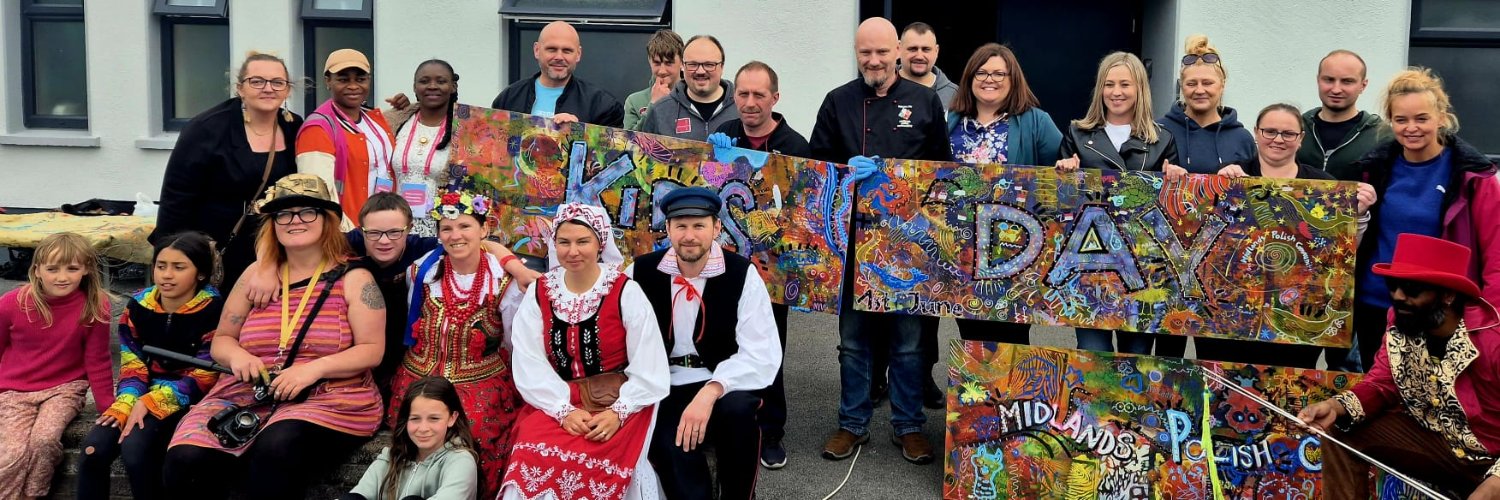 Midlands Polish Community CLG's banner