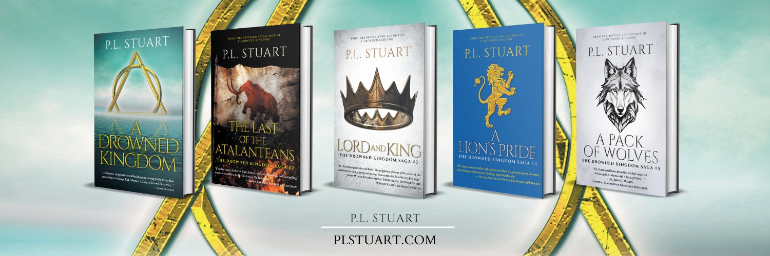 P.L. Stuart | Author | Drowned Kingdom Saga's banner
