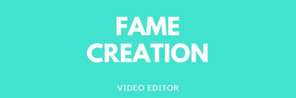 Fame Creation Profile Banner