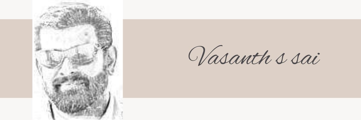 Vasanth S Sai Profile Banner