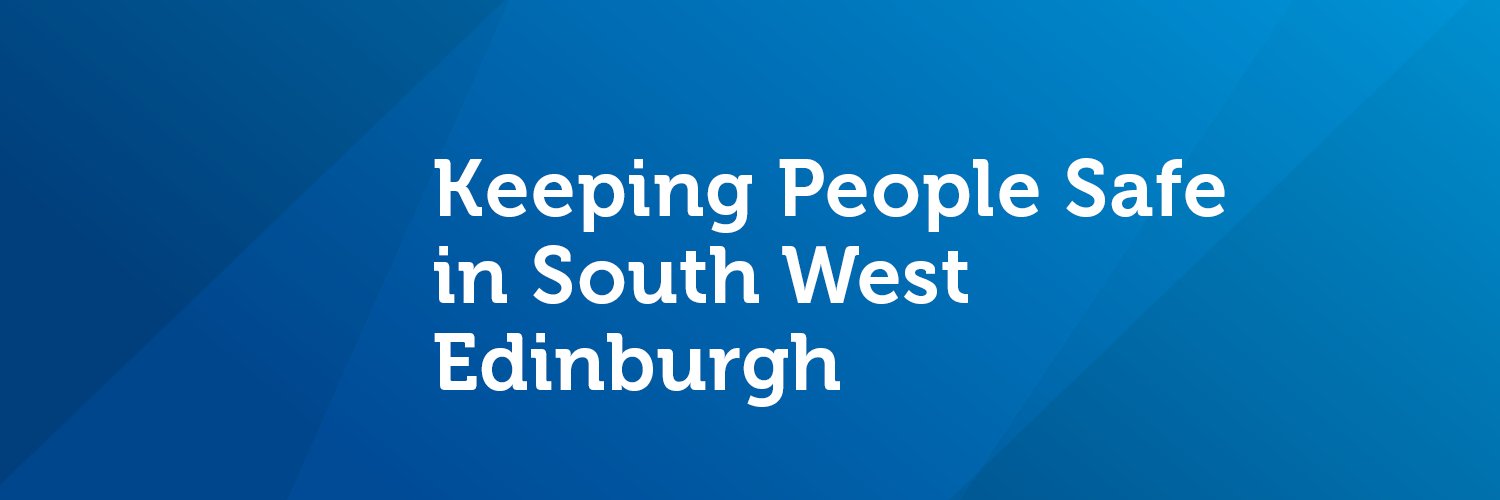 Police Scotland South West Edinburgh banner