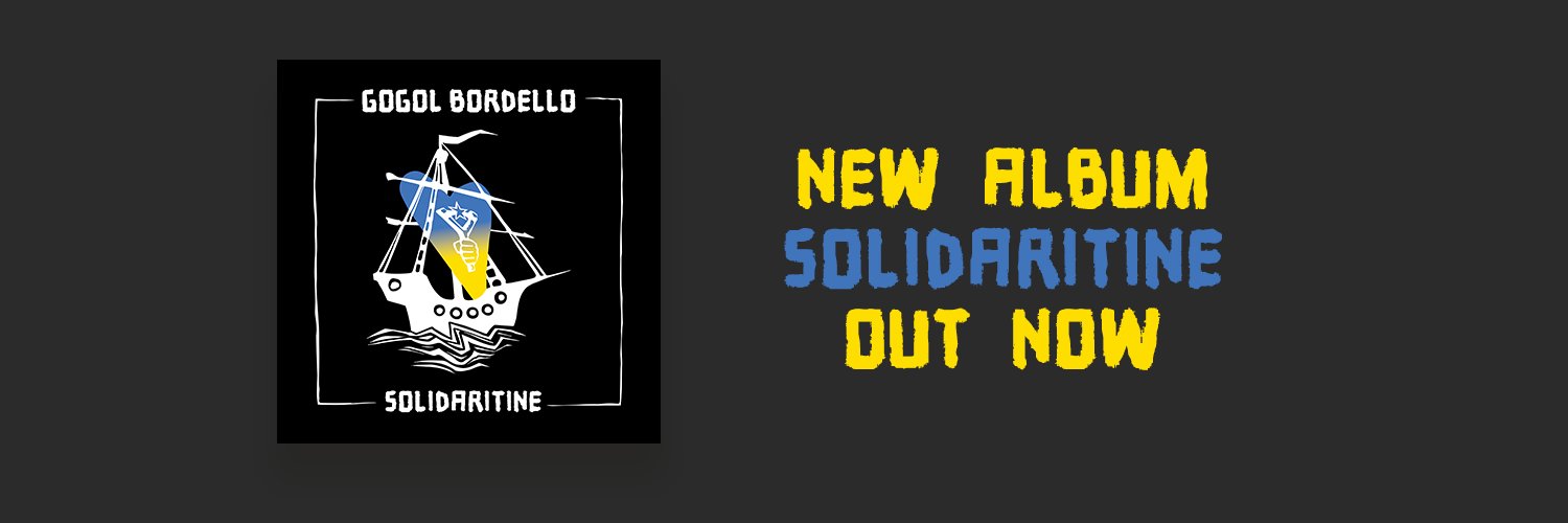 Gogol Bordello banner