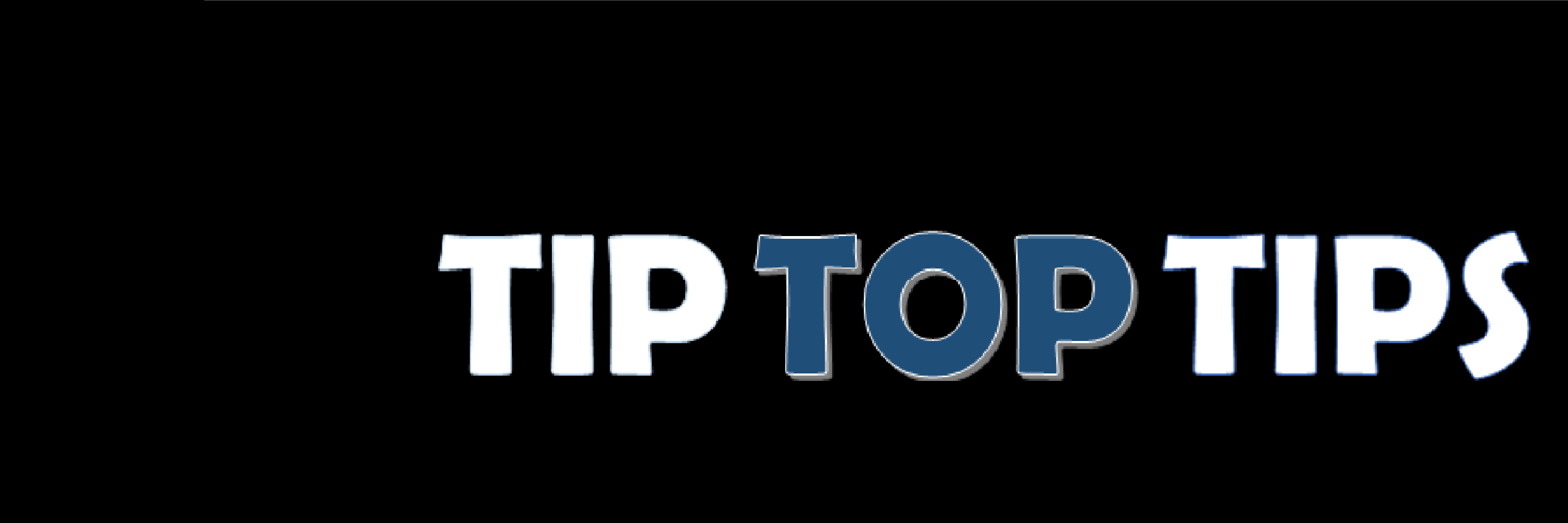 Tip Top Tips banner
