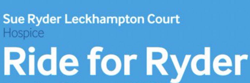 Ride for Ryder - The Sportive banner