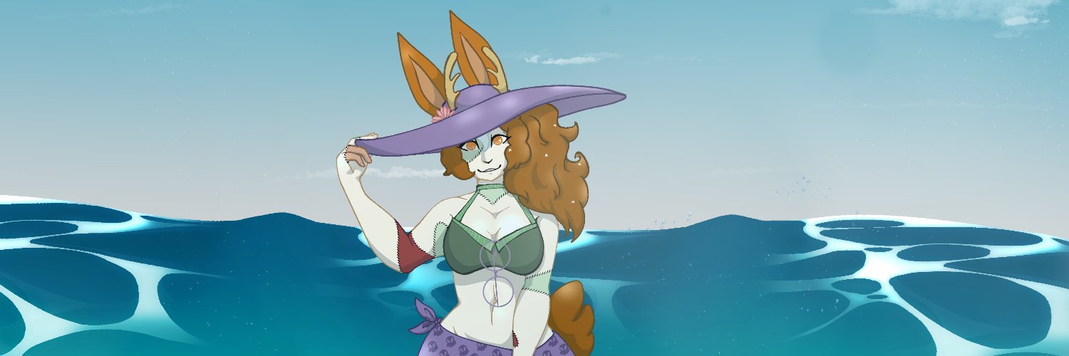 Peculiar Little Rabbit 🐇🦌 banner
