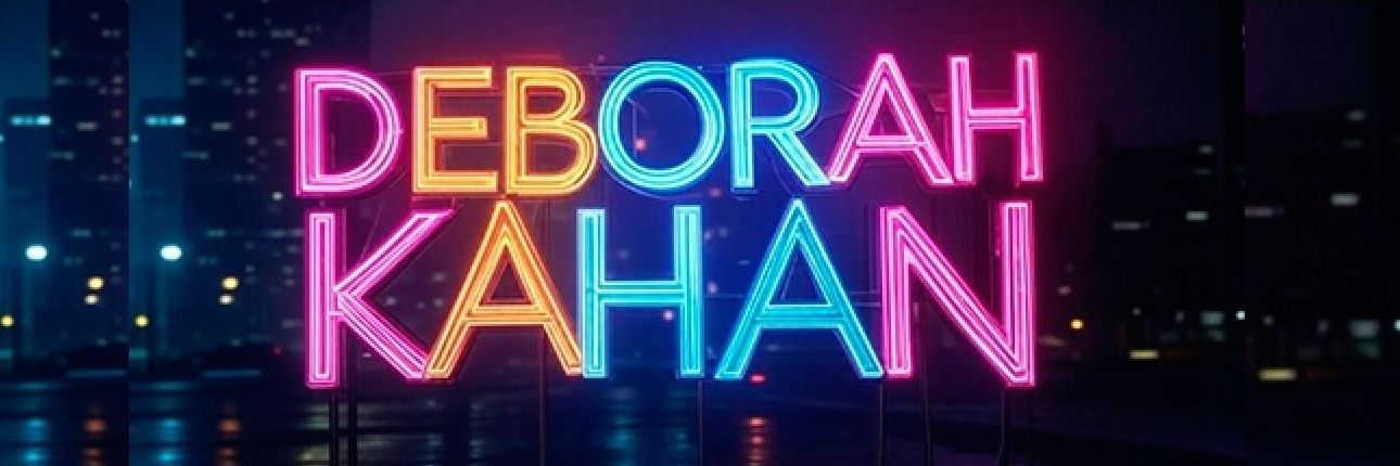 DEBORAH KAHAN's banner