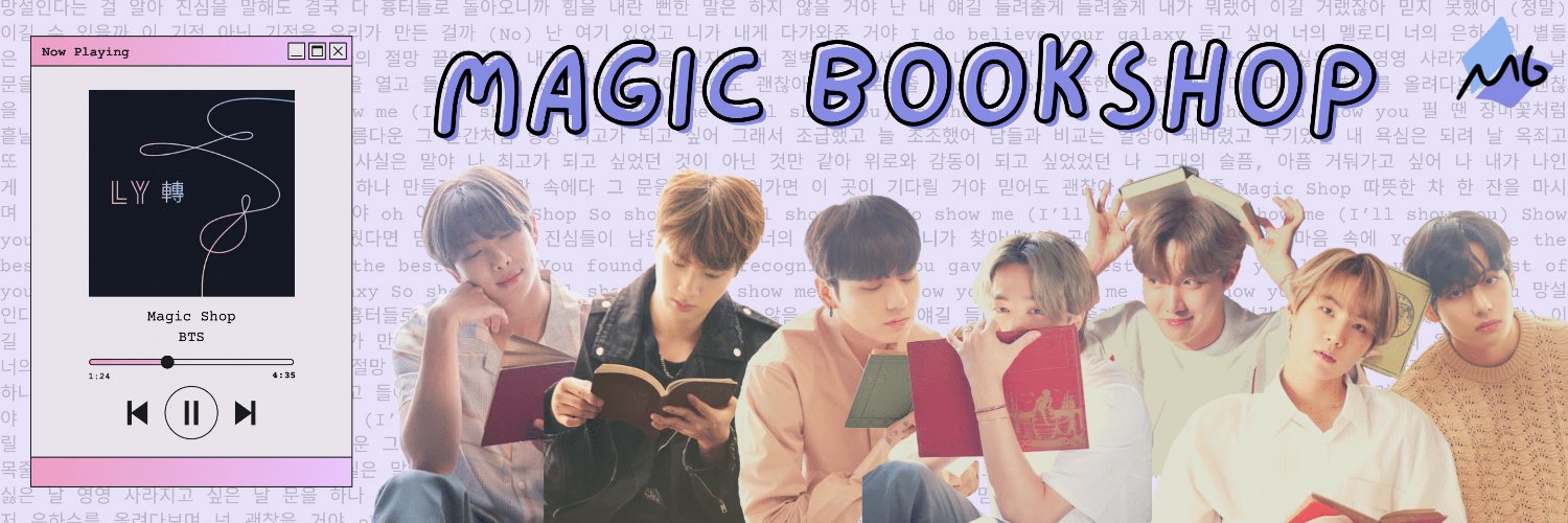 THE MAGIC BOOKSHOP ⁷ 📚 ⁽ˢˡᵒʷ⁾ banner