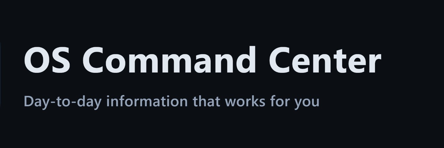 OSCommand's profile banner image