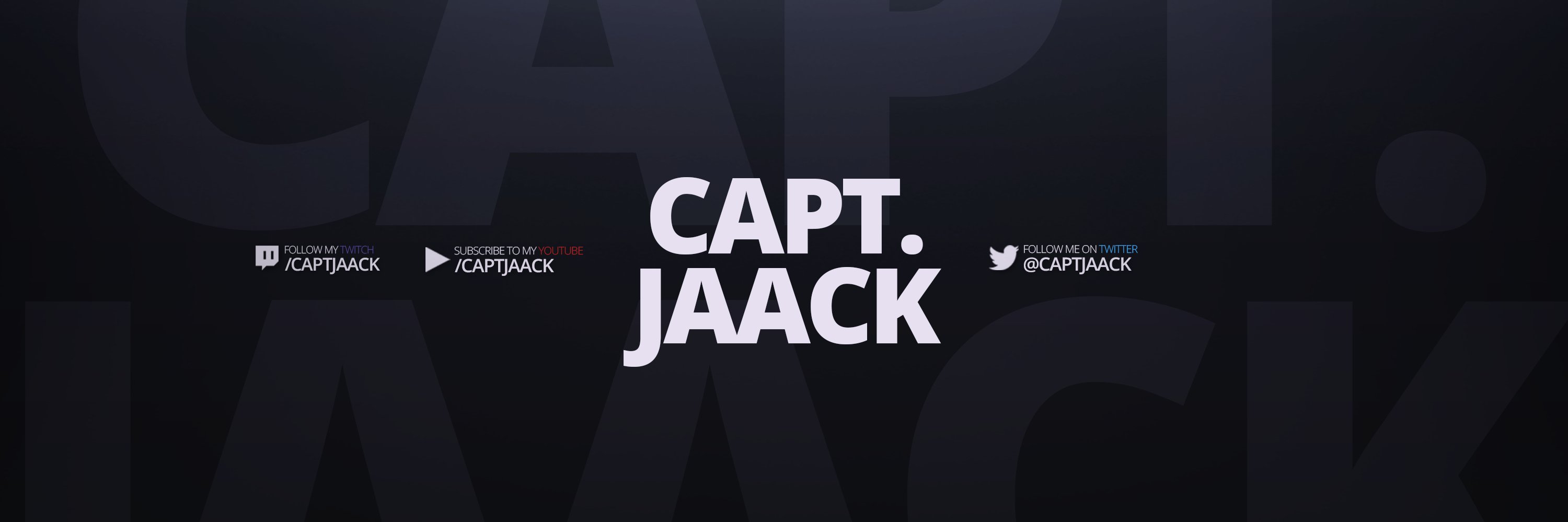 Captjaack's profile banner image
