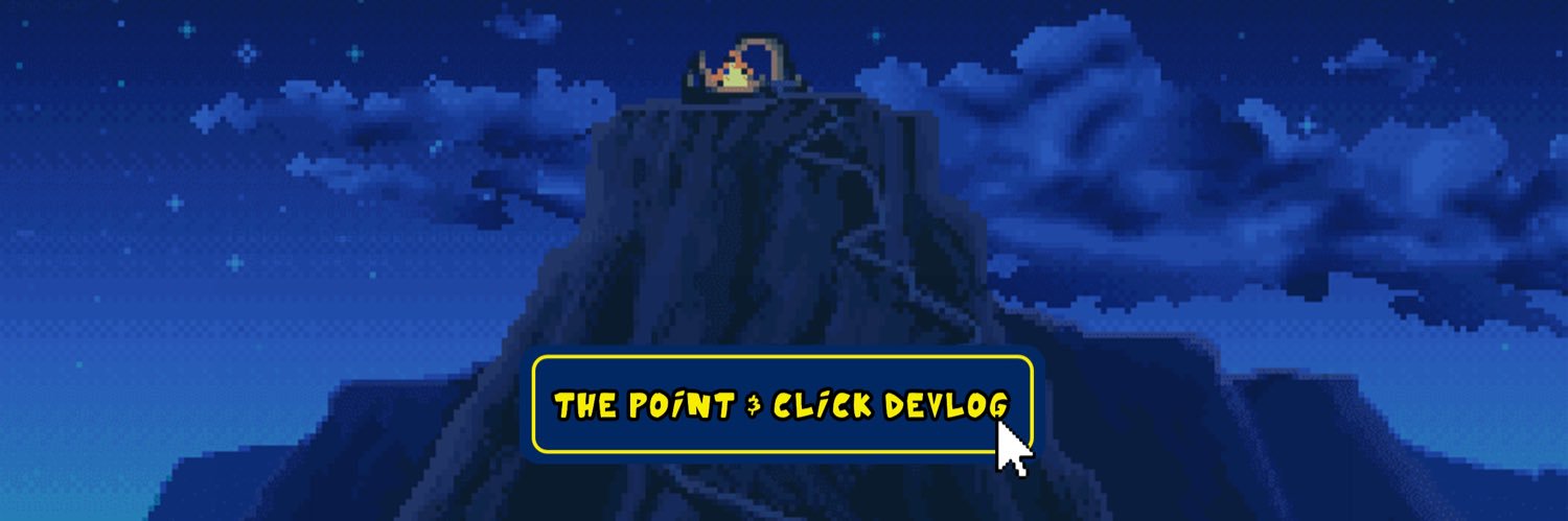 The Point & Click Devlog's banner