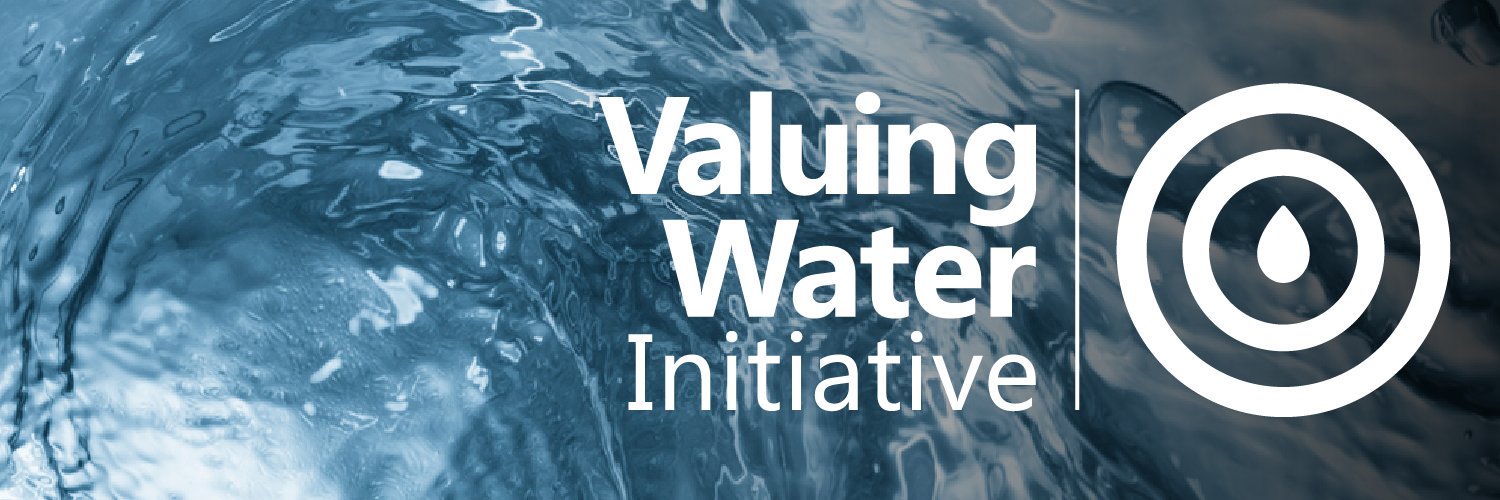 Valuing Water Initiative banner