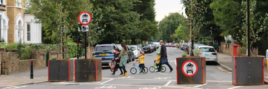 Hackney Downs LTN banner