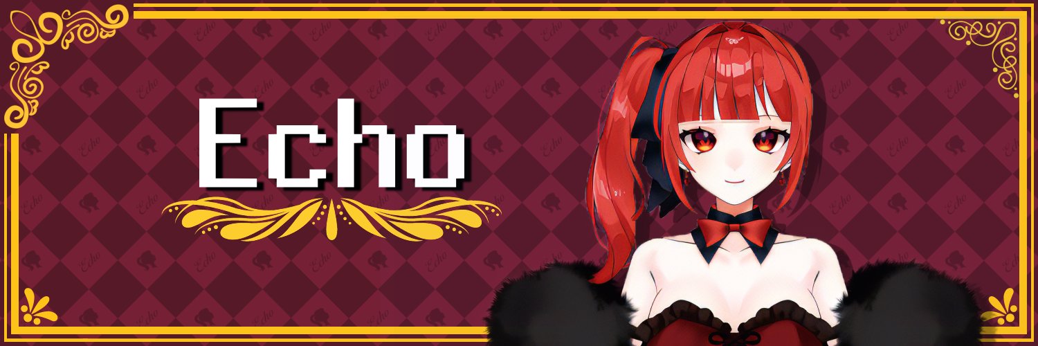 Echolive@Twitch 新人Vtuber🫖🎙️🌹 banner