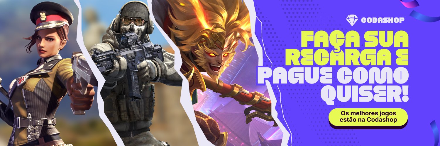 Codashop Brasil 💎 banner