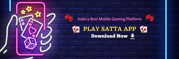 Play Satta App Profile Banner