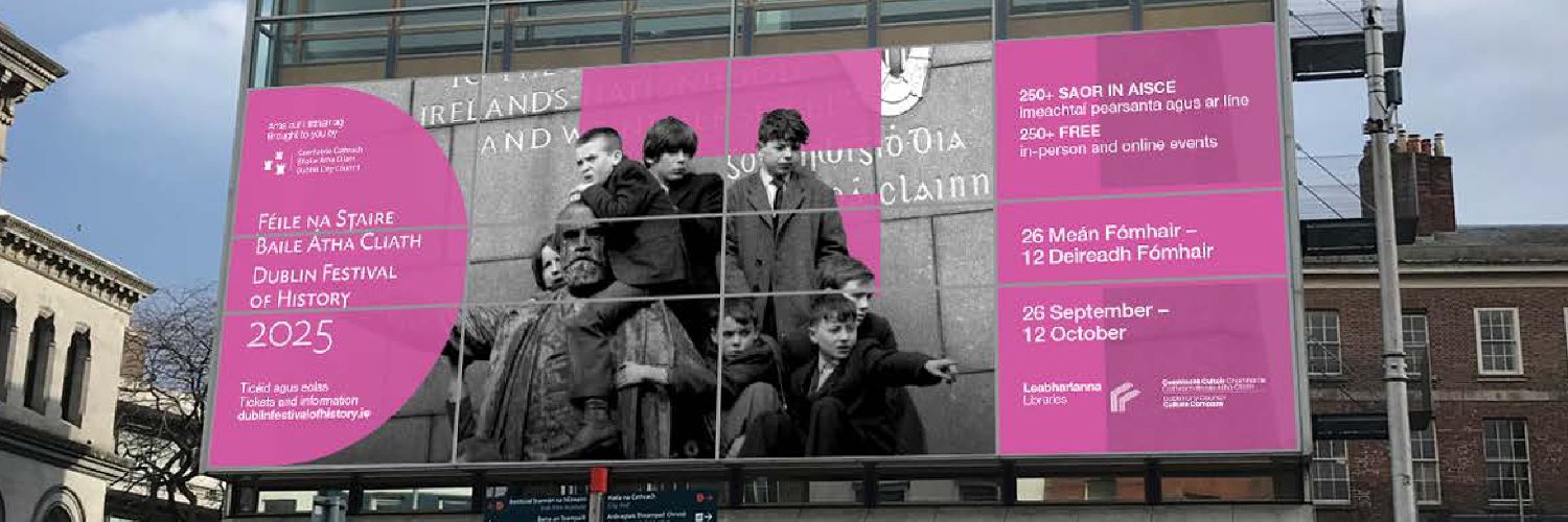 Dublin Festival of History banner