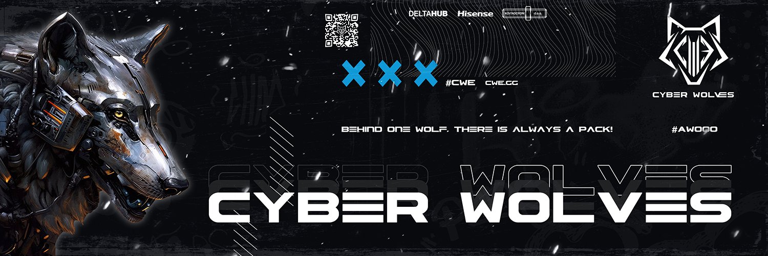 Cyber Wolves - Esports Profile Banner