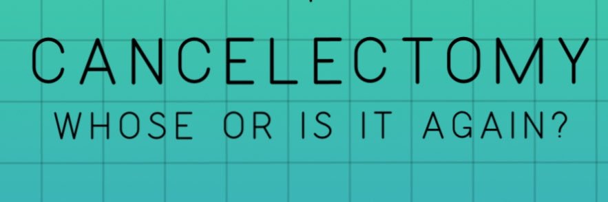 Cancelectomy's profile banner image