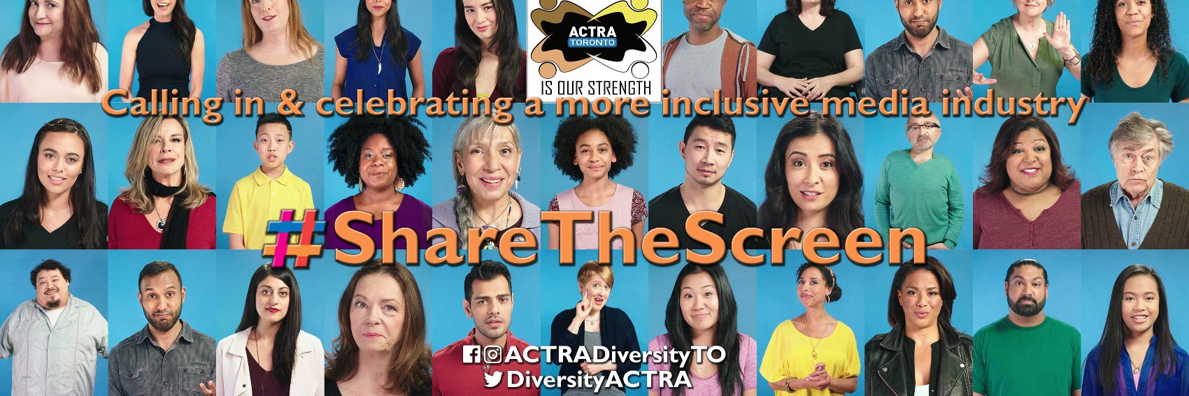 ACTRA Toronto Diversity & Inclusion Committee banner