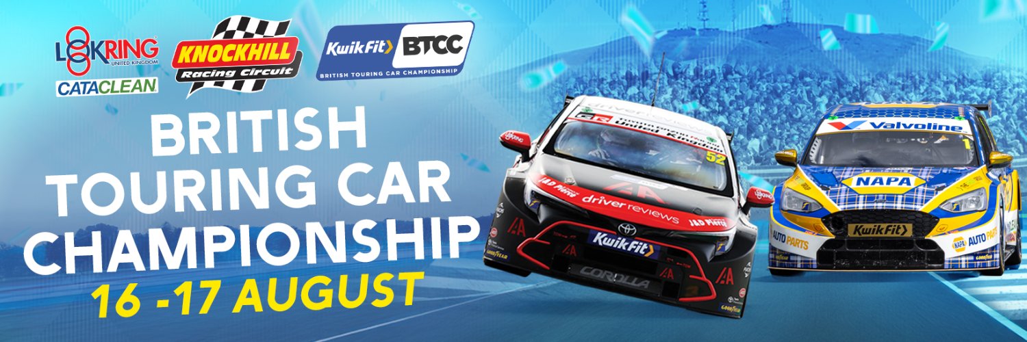 Knockhill Circuit's banner