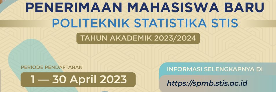 Politeknik Statistika STIS banner