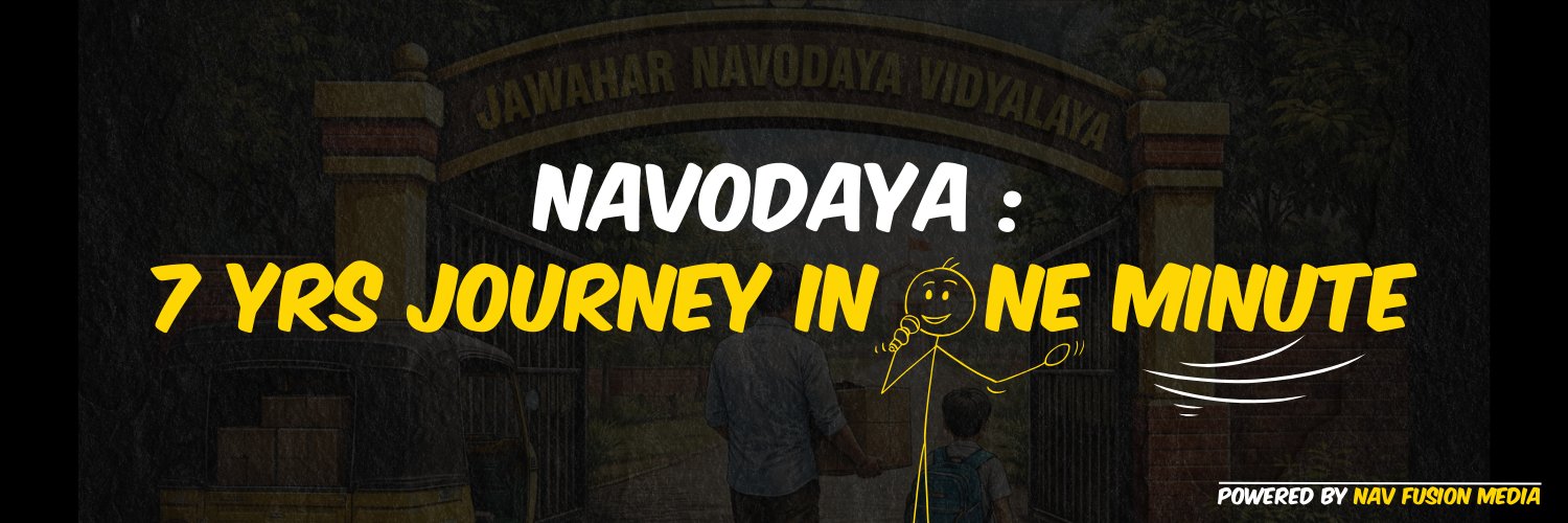 Navodayans Talk banner