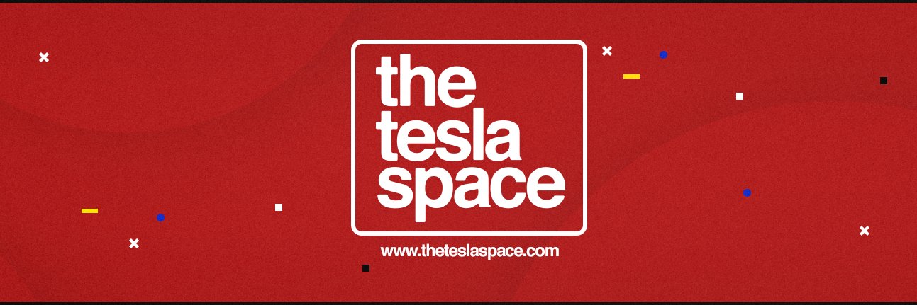 The Tesla Space banner