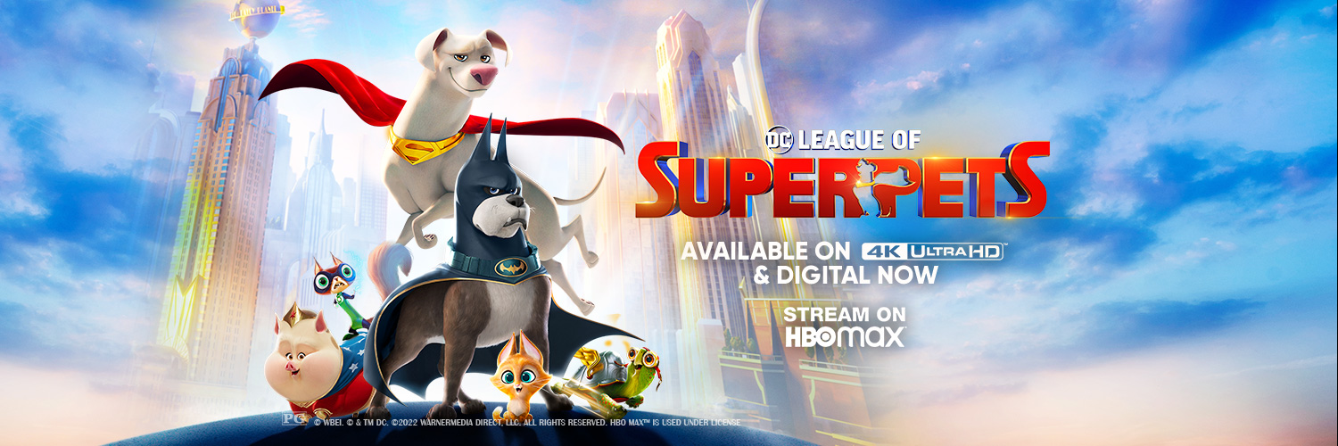 DC League of Super-Pets banner