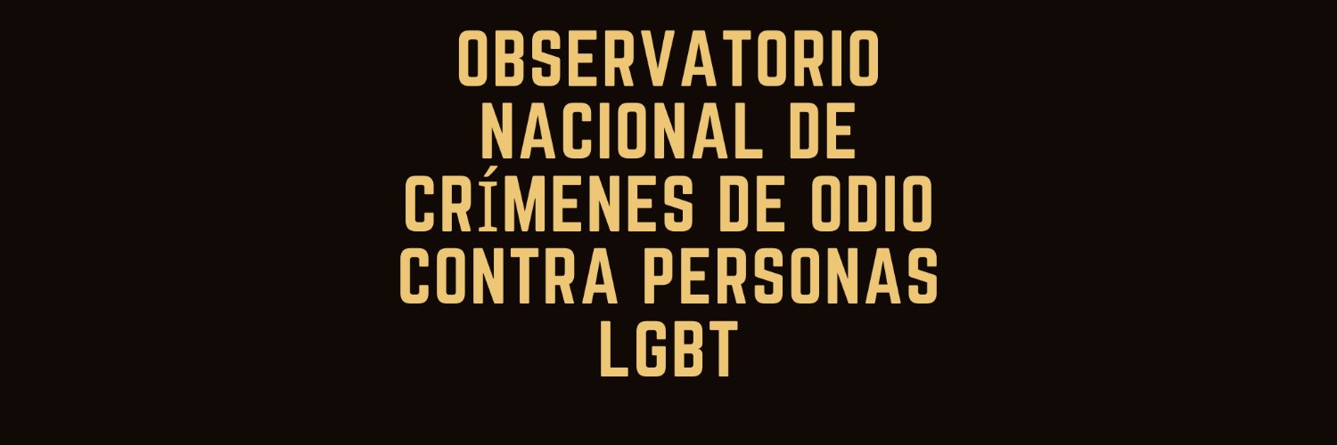@ObservatorioCrimenesLGBT's banner