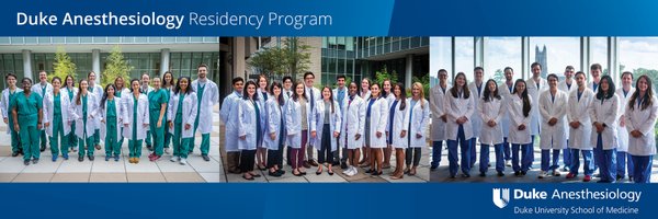 Duke Anesthesiology Residency Profile Banner
