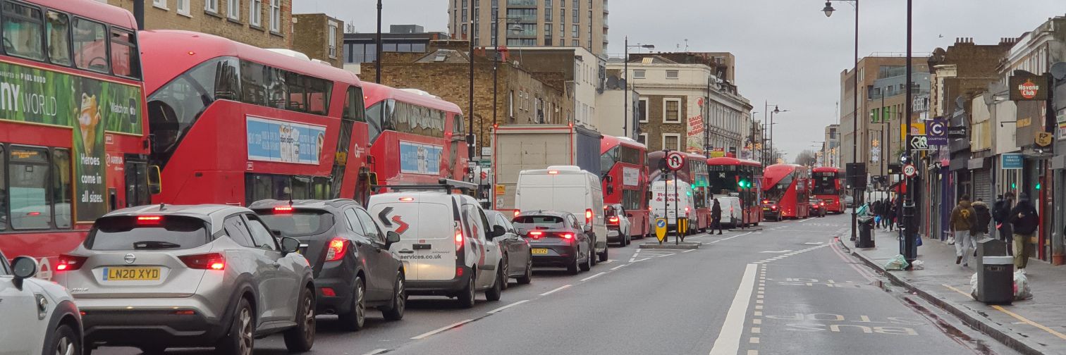 Save Hackney Roads banner
