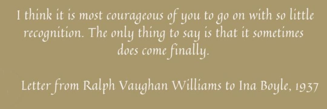 Ina Boyle Society Limited (IBSL) banner