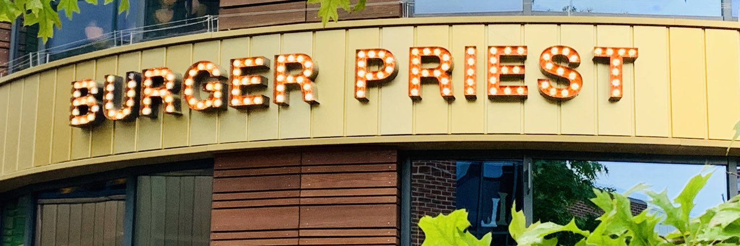 The Burger Priest banner