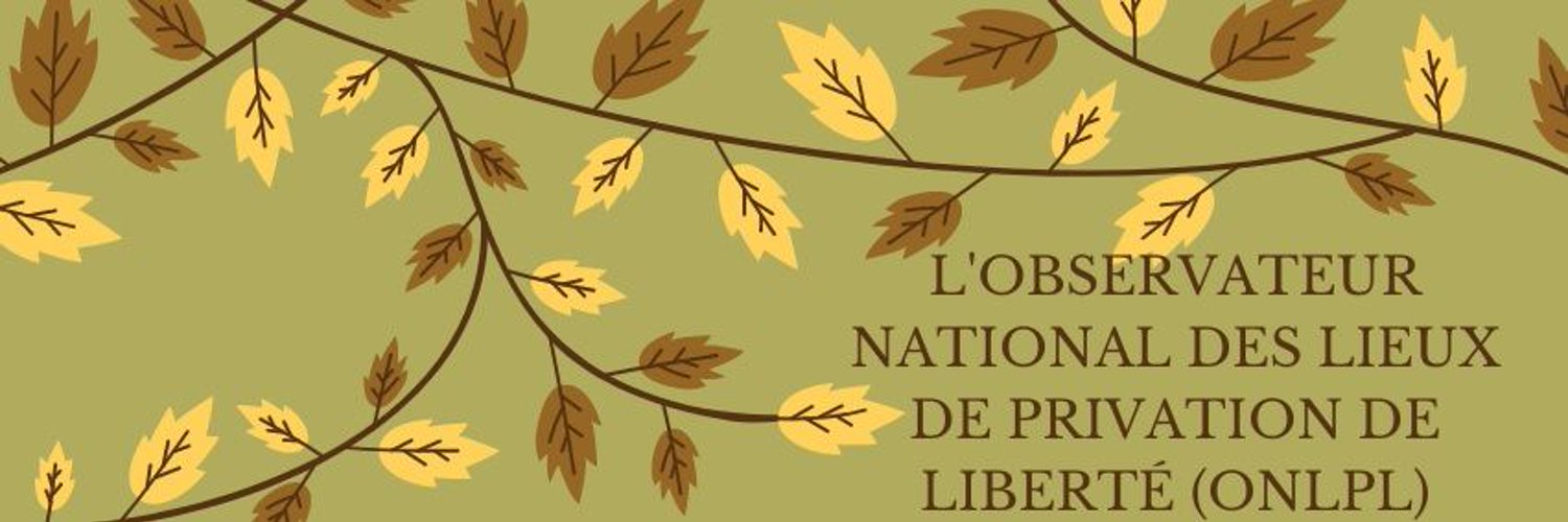 Observateur National Des Lieux de Privation Profile Banner