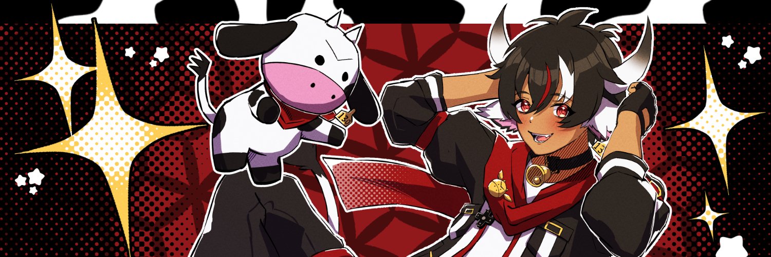 ConfidentCow 🐮Vtuber & Rigger banner
