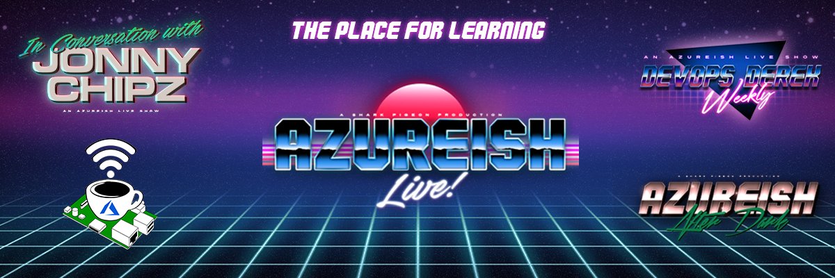Azureish Live! banner