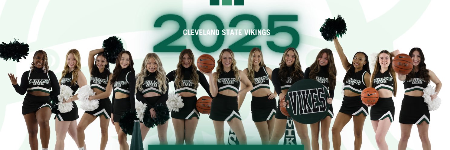 Cleveland State University Cheerleading banner