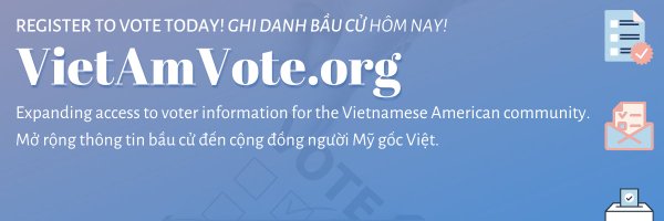 VietAmVote Profile Banner