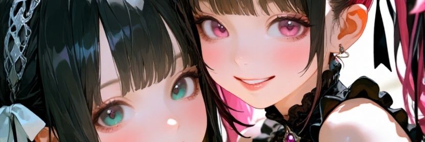 nノアとロア@AIイラスト's banner