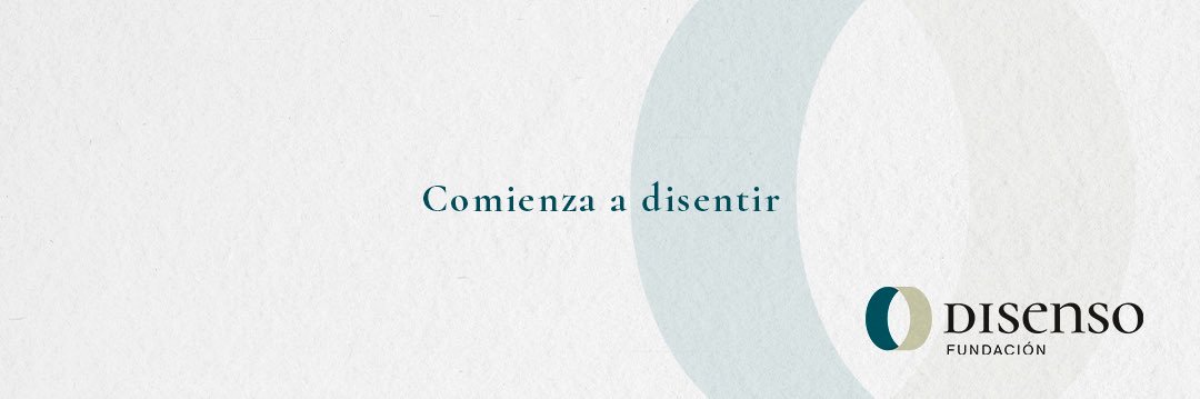 Fundación Disenso's banner