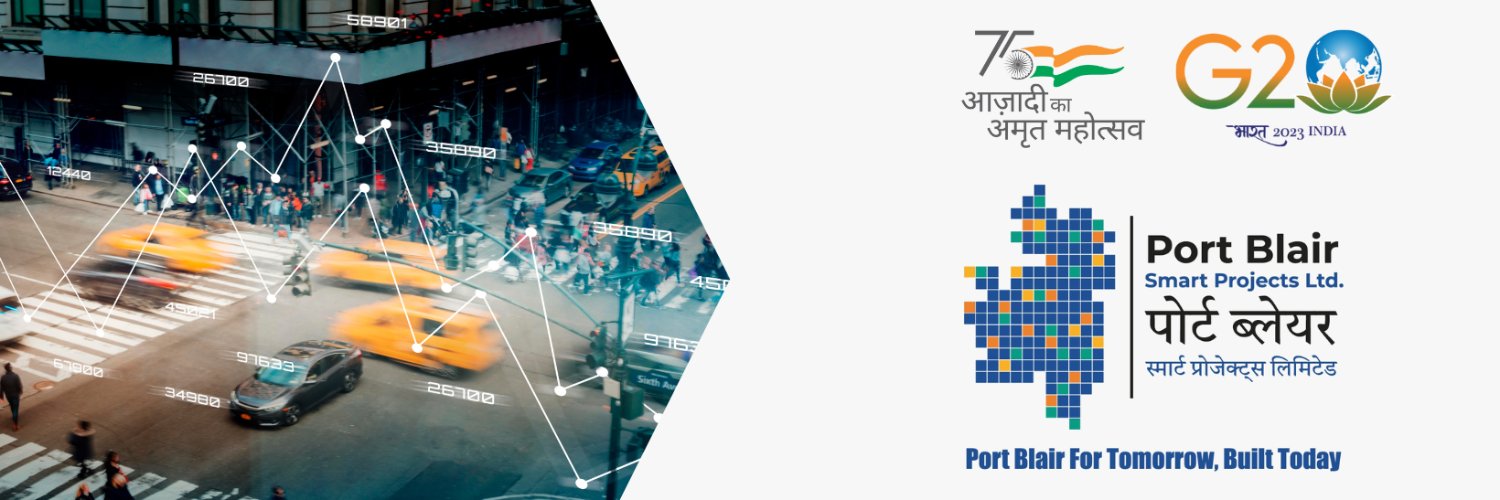 Port Blair Smart City's banner