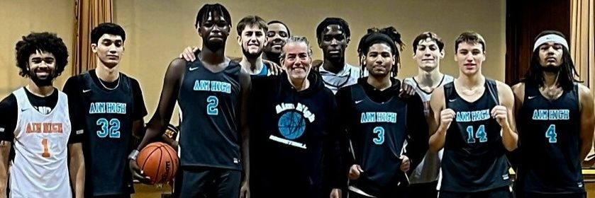 Aim High Basketball Academy banner