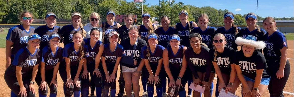 SWIC Softball banner