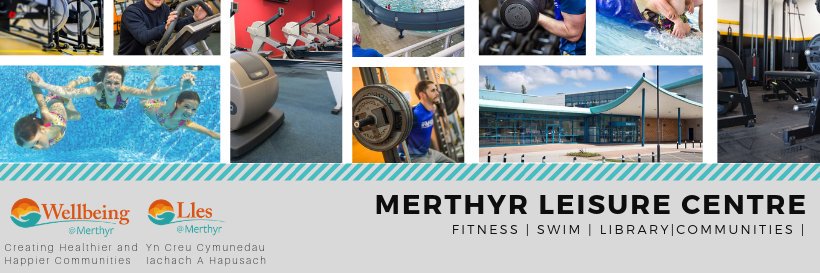 Merthyr Leisure banner