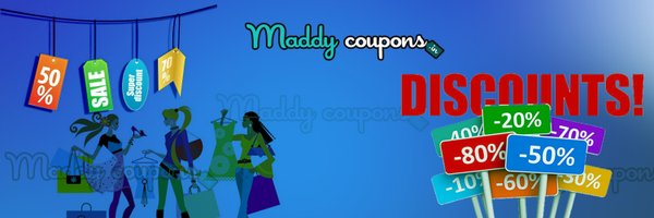 Maddycoupons.in Profile Banner