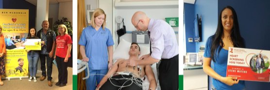 Calon Heart Screening Wales banner