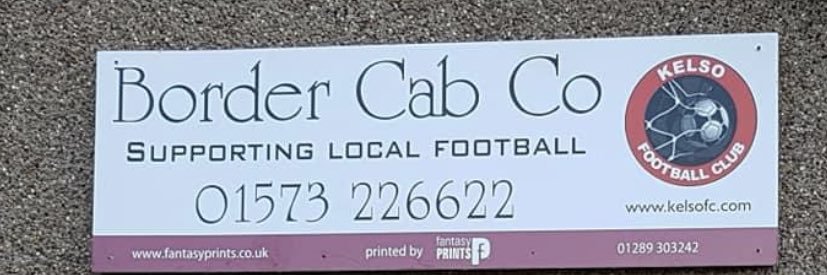 Kelso Football Club banner