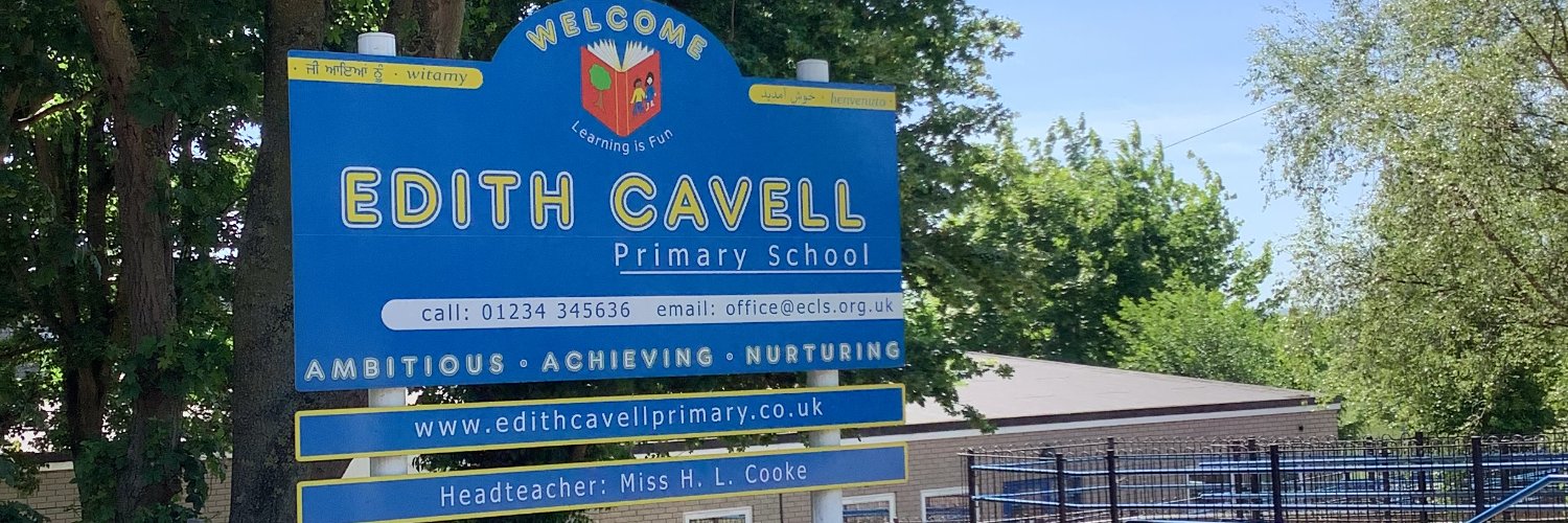 Edith Cavell Primary School banner